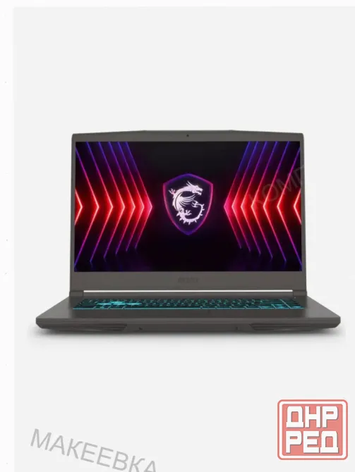 Игровой Ноутбук 15.6" Ips Fhd Msi Thin 15 b13ve-3419xru Gray (core i5 13420h/16gb/1tb Ssd - арт:1493 Макеевка - изображение 1