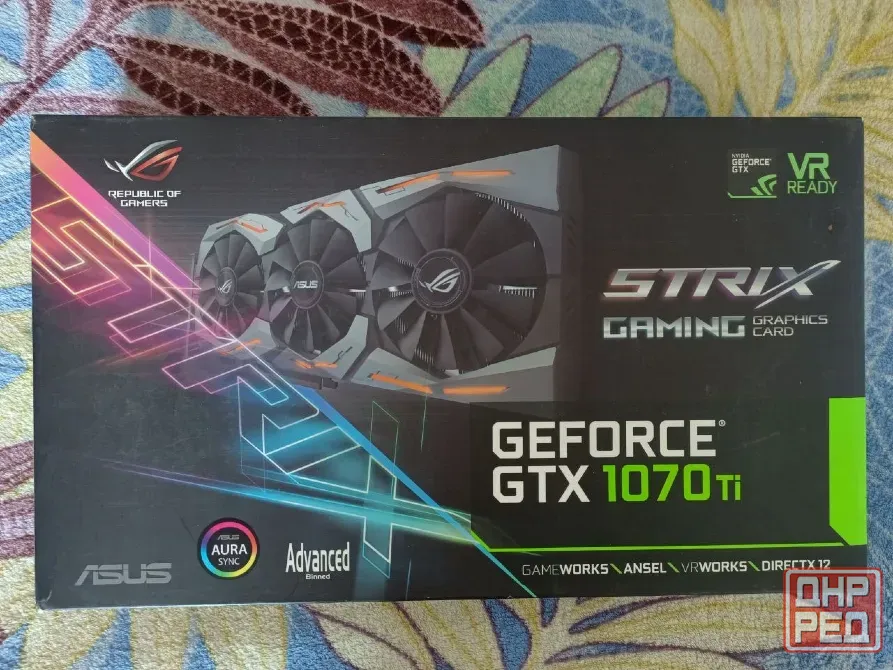Видеокарта Asus 1070 ti Мариуполь - изображение 1