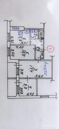 Продается 3-комнатная квартира в Центральном районе Мариуполь