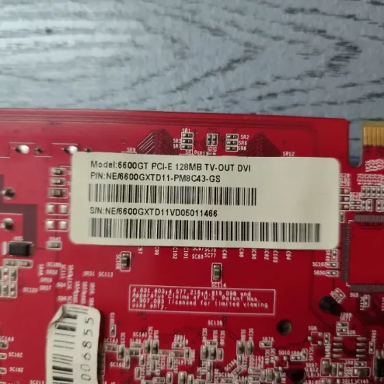 Видеокарта GeForce 6600gt (DDR3 128, шина 128b) Донецк