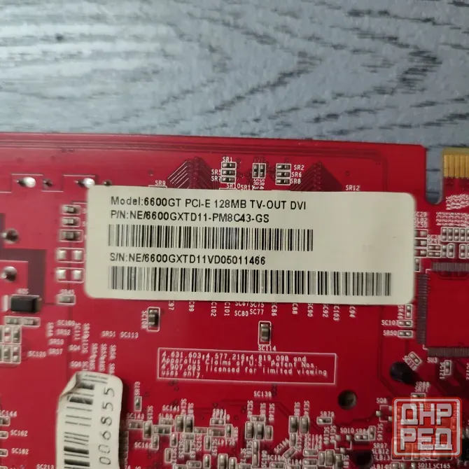 Видеокарта GeForce 6600gt (DDR3 128, шина 128b) Донецк - изображение 3