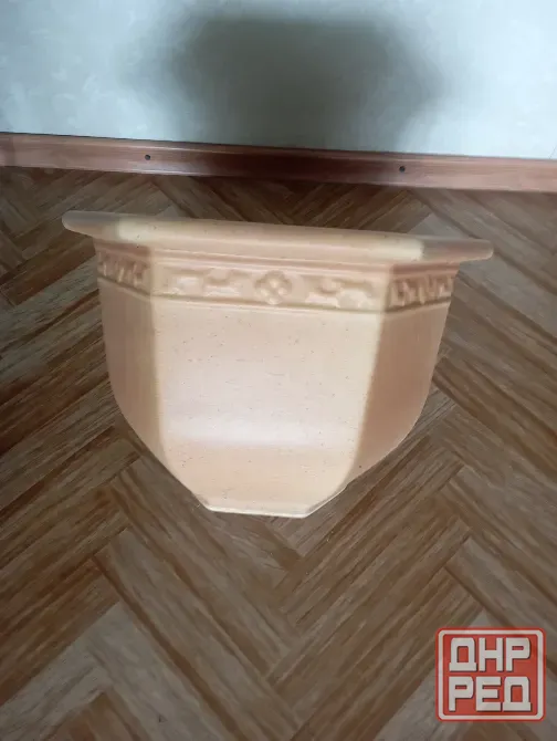 Горшок керамика ,для цветов Макеевка - изображение 1