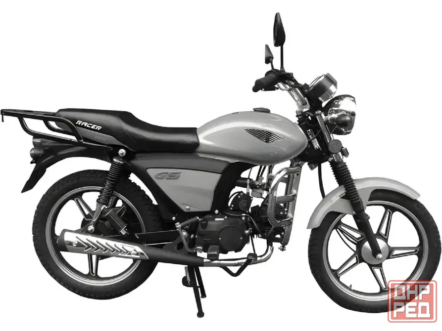 RACER GS 110 Двигатель. 4-тактный бензиновый двигатель RACER с воздушным охлаждением. Объём двигател Макеевка - изображение 1