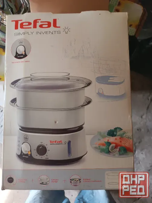 Продам пароварку Tefal S07 Макеевка - изображение 1