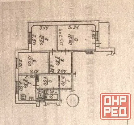 Продажа 3 ком. квартиры в Ленинском районе г. Донецк, пр.Ленинский (ориентир мкр.Голубой). Донецк - изображение 10