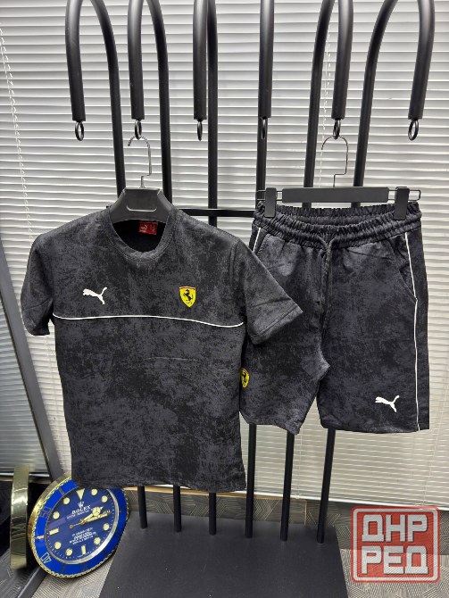 Мужской летний костюм PUMA & FERRARI Донецк - изображение 2
