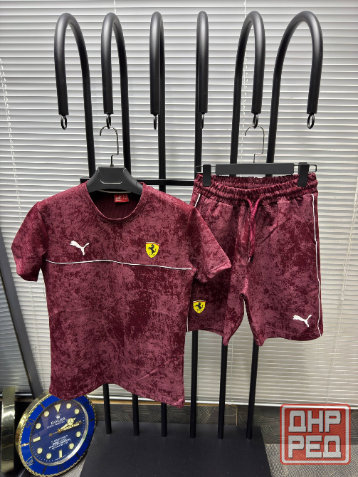 Мужской летний костюм PUMA & FERRARI Донецк - изображение 1