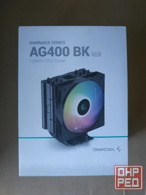 Кулер для процессора DeepCool AG400 BK ARGB Донецк - изображение 1