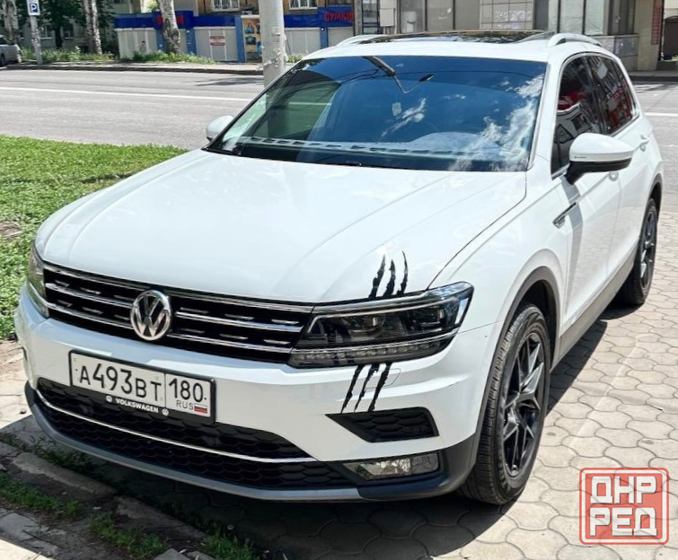 Volkswagen Tiguan 2019 год Официальный весь в родной краске пробег 58 тыс км родной Донецк - изображение 3