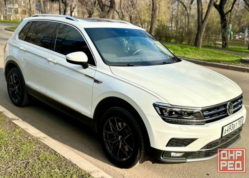 Volkswagen Tiguan 2019 год Официальный весь в родной краске пробег 58 тыс км родной Донецк - изображение 1