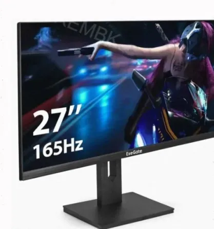 Игровой Монитор Exegate 27" eg2707c (ex296975rus) Ips 1920x1080 165hz 1ms 178/178 250nits - арт:6511 Донецк