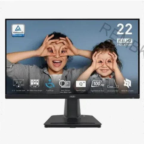 Монитор 21.5" Msi Pro mp225, 1920x1080, Ips, 100гц, 1хhdmi, Черный [9s6-3pc6cm-004] - арт:4593 Донецк