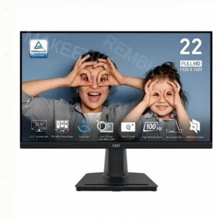 Монитор 21.5" Msi Pro mp225, 1920x1080, Ips, 100гц, 1хhdmi, Черный [9s6-3pc6cm-004] - арт:4593 Донецк