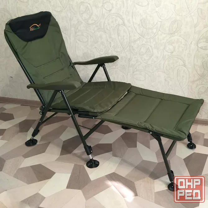 Карповое кресло "Komandor" с подставкой для ног Донецк - изображение 1