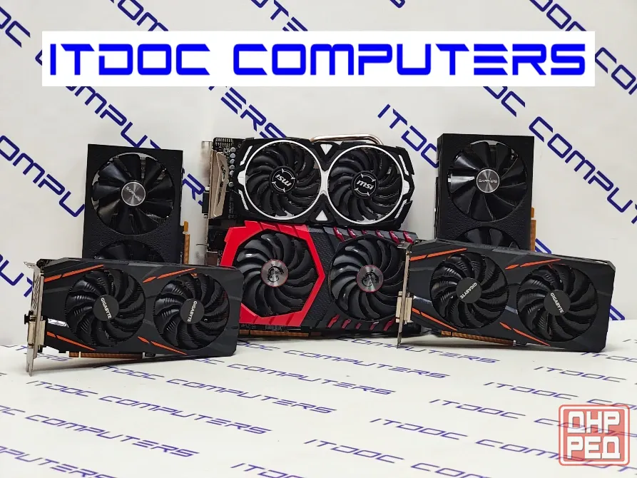 Видеокарты с Гар. 3мес RX470, 480, RX570, 580 Донецк - изображение 1