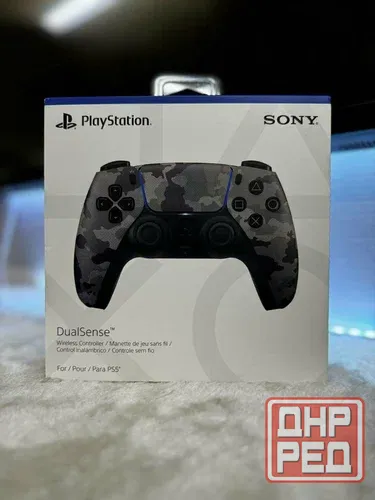 Продам беспроводной геймпад PlayStation 5 DualSense Gray Camouflage Донецк - изображение 1