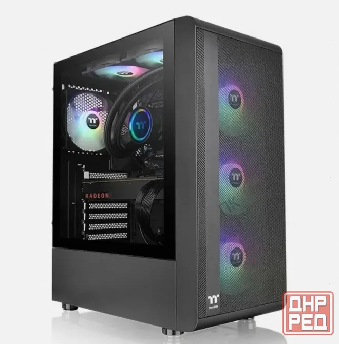 Корпус Thermaltake s200 tg Argb ca-1x2-00m1wn-00 Black - арт:6031 Макеевка - изображение 1