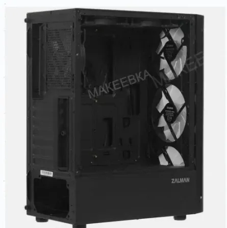 Корпус Miditower Zalman n4 Black (atx, Window, 6xrgb Fan, Usb2.0 x2, Usb3.0x1, Без бп) - арт:7595 Макеевка