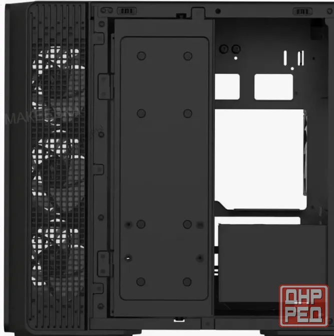 Корпус Formula Crystal z7 Черный Без бп Atx 11x120mm 4x140mm - арт:1392 Макеевка - изображение 3