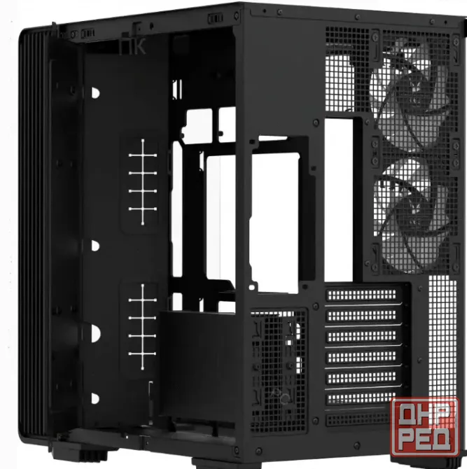 Корпус Formula Crystal z7 Черный Без бп Atx 11x120mm 4x140mm - арт:1392 Макеевка - изображение 2