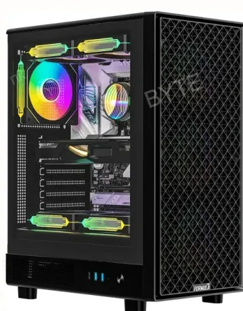 Корпус Компьютерный Atx Formula Mana Dynamic / Mana Dyn, Midi-tower, Без бп, Черный - арт:1300 Макеевка