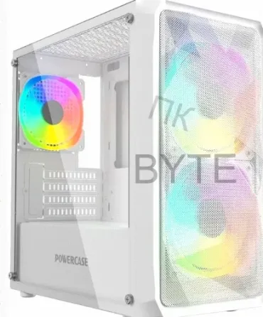 Корпус Powercase Mistral Micro a3w Argb, Tempered Glass, 2x 140mm Argb Pwm+1x 120mm Argb - арт:5116 Макеевка