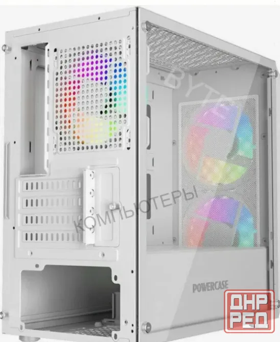 Корпус Powercase Mistral Micro a3w Argb, Tempered Glass, 2x 140mm Argb Pwm+1x 120mm Argb - арт:5116 Макеевка - изображение 3