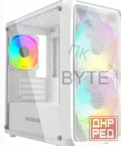 Корпус Powercase Mistral Micro a3w Argb, Tempered Glass, 2x 140mm Argb Pwm+1x 120mm Argb - арт:5116 Макеевка - изображение 1
