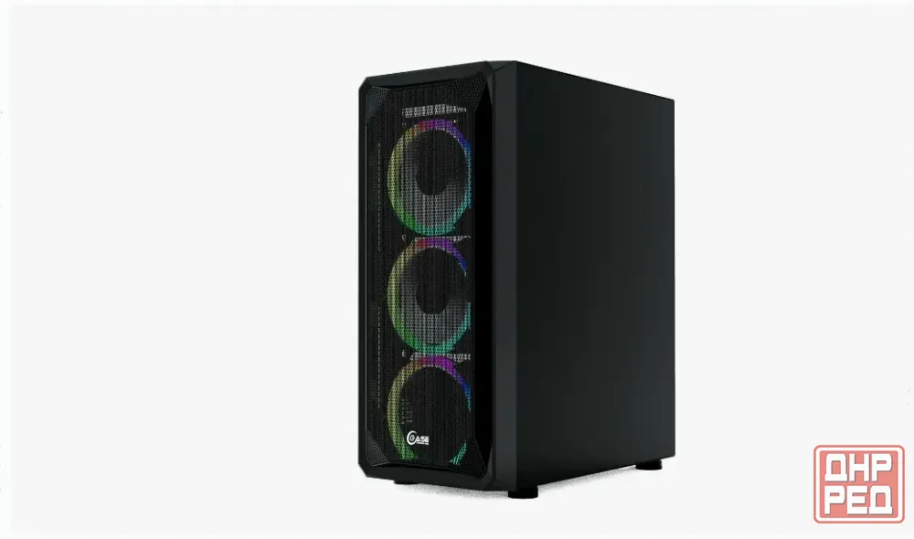 Корпус Mid-tower Powercase Mistral z4 Mesh Led Черный Cmizb-l4 - арт:1530 Макеевка - изображение 4