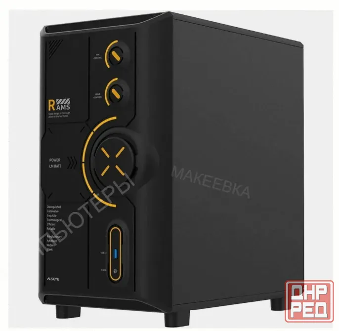 Корпус Для пк Alseye Rams 2.0 240-b, Черный as.07.0213 - арт:8976 Макеевка - изображение 3