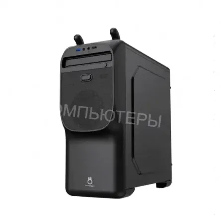 Корпус Mini-tower Zircon Cute Rabbit Micro-atx/mini-itx, Без бп, Черный - арт:3029 Макеевка