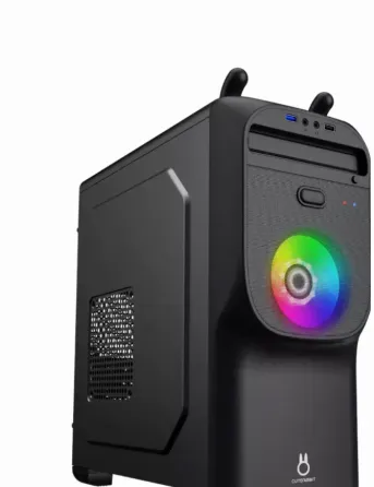 Корпус Mini-tower Zircon Cute Rabbit Micro-atx/mini-itx, Без бп, Черный - арт:3029 Макеевка
