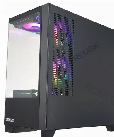 Корпус Matx Formula Crystal z1m, Mini-tower, Без бп, Черный [cristal z1m] - арт:1504 Макеевка