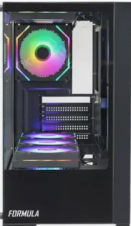 Корпус Matx Formula Crystal z1m, Mini-tower, Без бп, Черный [cristal z1m] - арт:1504 Макеевка