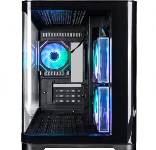 Корпус 1stplayer Uview uv6 Argb, Черный (uv6-bk-2fc7r-1fc7) - арт:7178 Макеевка