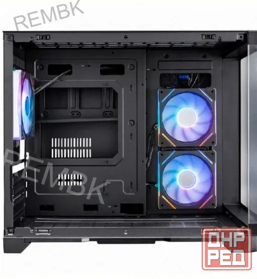 Корпус 1stplayer Uview uv6 Argb, Черный (uv6-bk-2fc7r-1fc7) - арт:7178 Макеевка - изображение 4