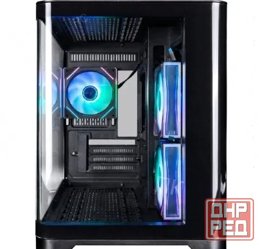 Корпус 1stplayer Uview uv6 Argb, Черный (uv6-bk-2fc7r-1fc7) - арт:7178 Макеевка - изображение 3