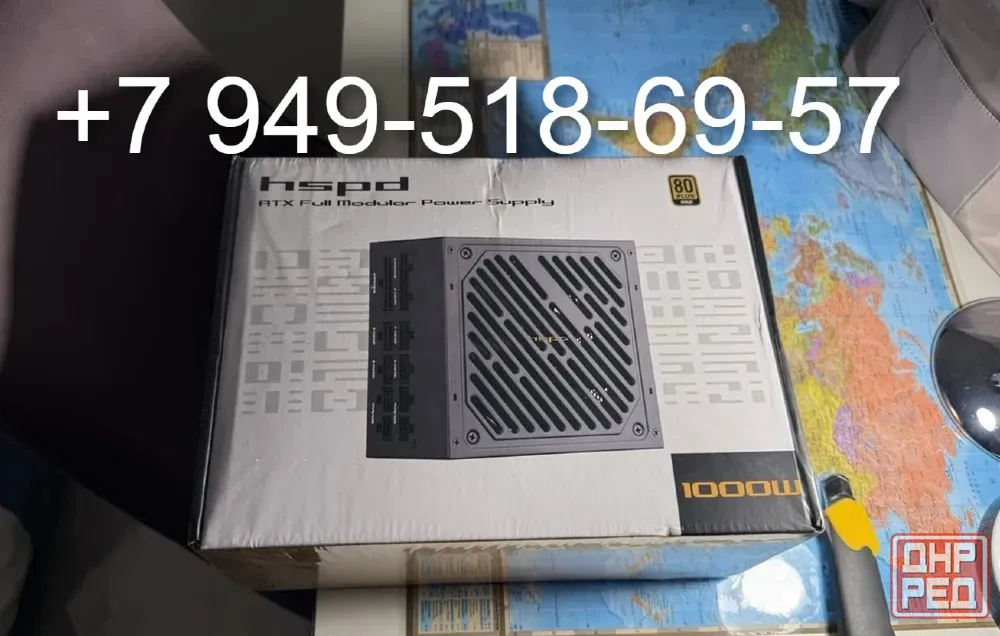 HSPD HST-1000GF-BK - 1000W 80+Gold Донецк - изображение 1