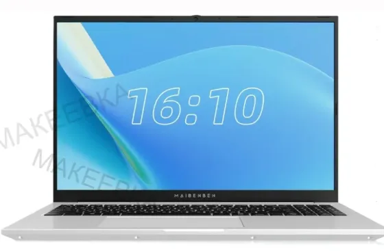 Ноутбук Maibenben m16b-r343um 16" Wuxga Ips, Amd r3-4300u, 8gb, 512gb Ssd, Linux, Серебри - арт:5769 Макеевка