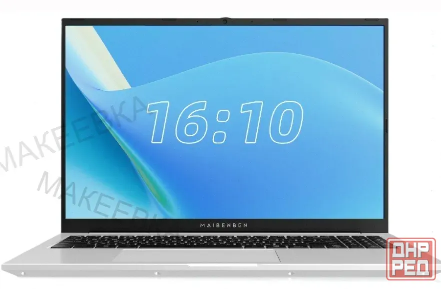 Ноутбук Maibenben m16b-r343um 16" Wuxga Ips, Amd r3-4300u, 8gb, 512gb Ssd, Linux, Серебри - арт:5769 Макеевка - изображение 1
