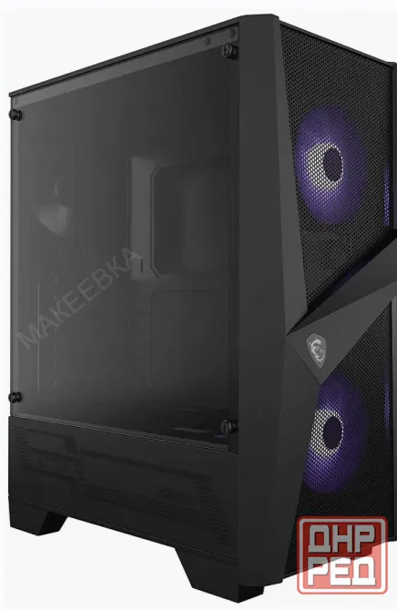 Корпус Atx Msi Mag Forge 100m Без бп чёрный - арт:2998 Макеевка - изображение 1