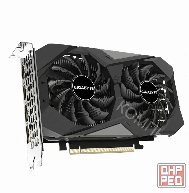 Видеокарта Gigabyte Rtx3050 Windforce oc v2 6gb Gddr6 96bit 2xdp 2xhdmi 2fan Rtl - арт:5855 Макеевка - изображение 4