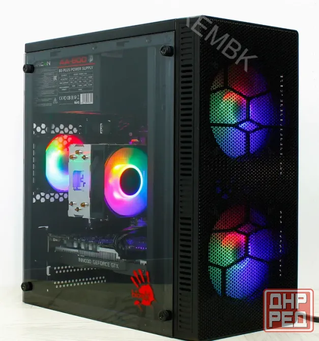 Игровой Компьютер Byte-hyperfluxpro| Intel Core i3-13100f (4 Ядра/8 Потоков) | 600w | Ssd - арт:7881 Макеевка - изображение 2