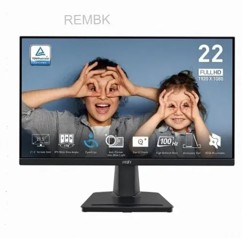 Монитор 21.5" Msi Pro mp225, 1920x1080, Ips, 100гц, 1хhdmi, Черный [9s6-3pc6cm-004] - арт:5818 Макеевка