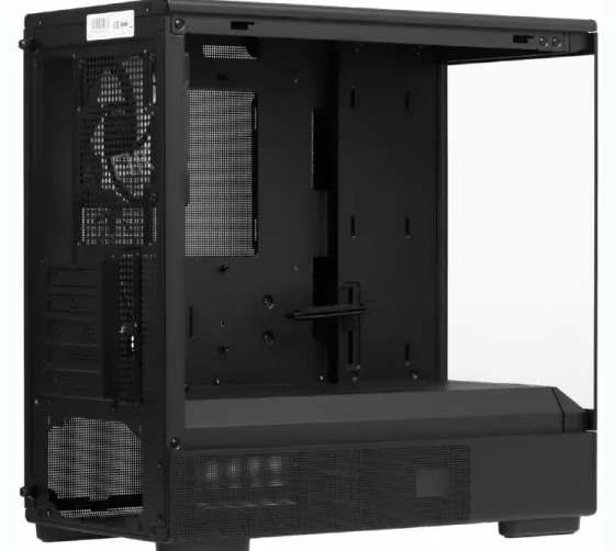 Корпус Zalman p10, Matx, Black, Window, 2x3.5", 3x2.5", 1xusb Type-c, 1xusb3.0, Rear 1x12 - арт:4898 Макеевка