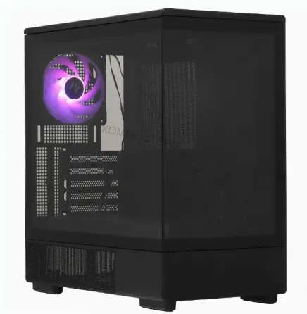 Корпус Zalman p10, Matx, Black, Window, 2x3.5", 3x2.5", 1xusb Type-c, 1xusb3.0, Rear 1x12 - арт:4898 Макеевка