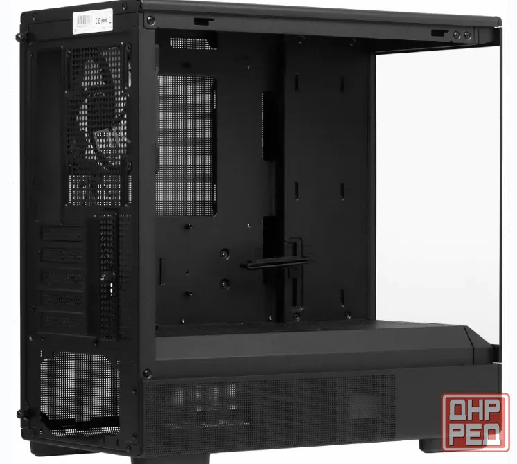 Корпус Zalman p10, Matx, Black, Window, 2x3.5", 3x2.5", 1xusb Type-c, 1xusb3.0, Rear 1x12 - арт:4898 Макеевка - изображение 2