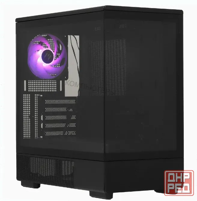 Корпус Zalman p10, Matx, Black, Window, 2x3.5", 3x2.5", 1xusb Type-c, 1xusb3.0, Rear 1x12 - арт:4898 Макеевка - изображение 1