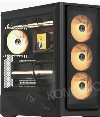 Корпус Formula Air Power g9 pa Duo, Midi-tower, Без бп, Черный - арт:6819 Макеевка