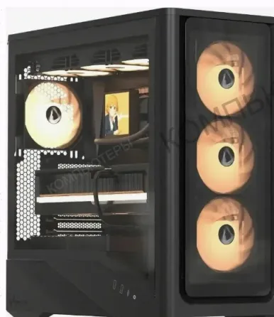 Корпус Formula Air Power g9 pa Duo, Midi-tower, Без бп, Черный - арт:6819 Макеевка